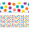 Creative Teaching Press Pom Dots EZ Border, Classroom Border Trim, PK72 10477